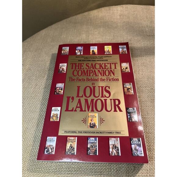 The Sackett Companion : The Facts Behind the Fiction by Louis L'Amour (1988) - Picture 4 of 9